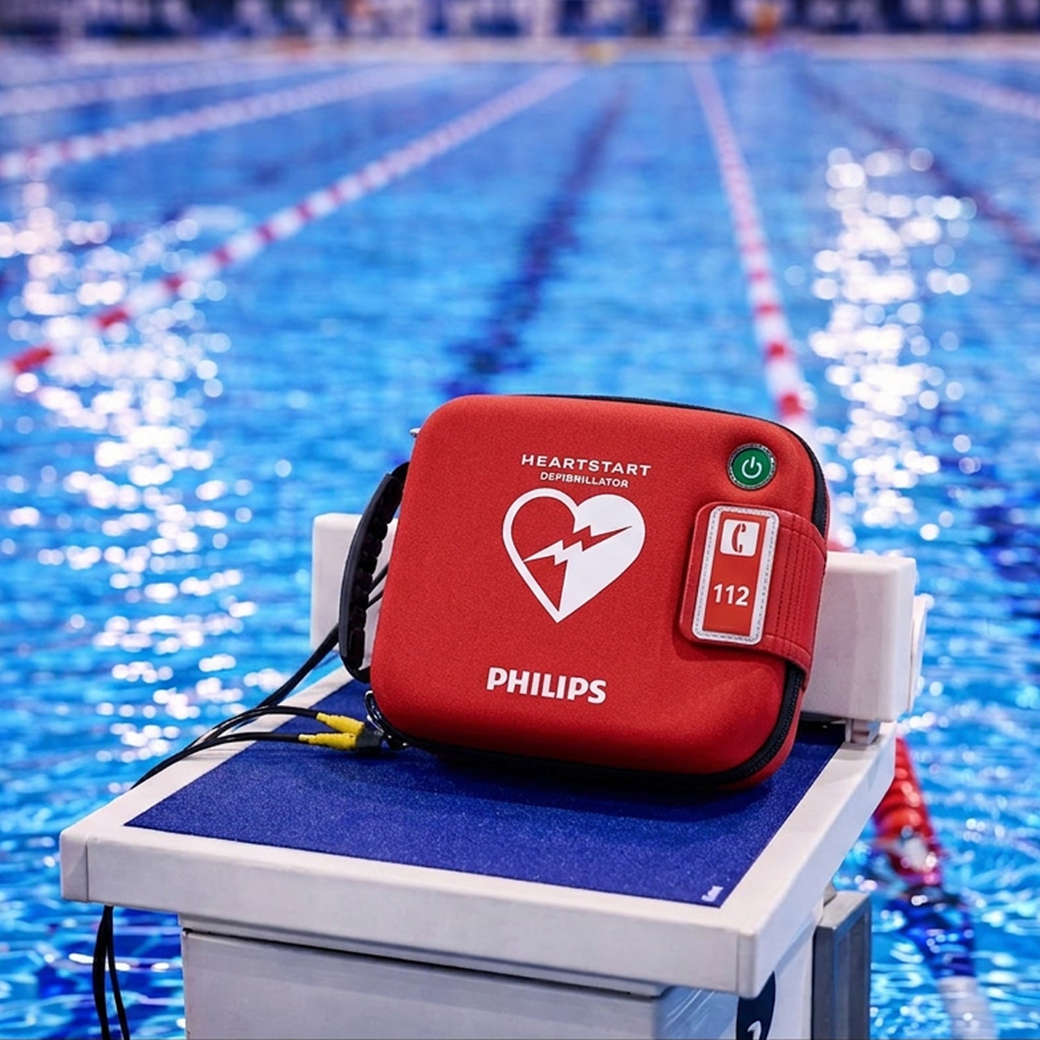 À la piscine