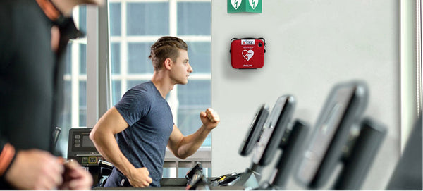 En salle de sport