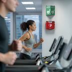 En salle de sport